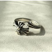 크로스 오픈 반지