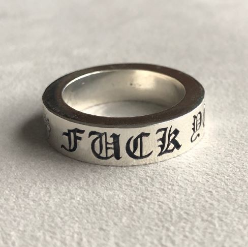 퍽유 스페이서 반지 925실버