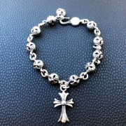 크로스볼+크로스 펜던트 팔찌 925실버