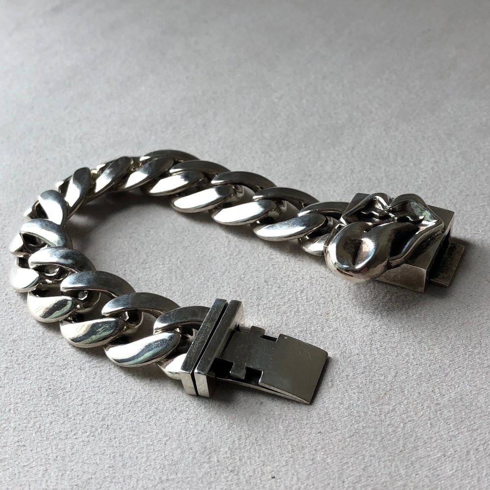 혓바닥 아이디박스 클래식체인 팔찌