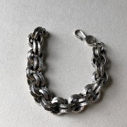 더블링크 팔찌 925실버
