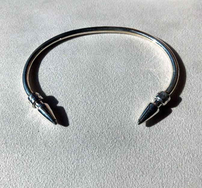 불렛 뱅글 팔찌 925실버