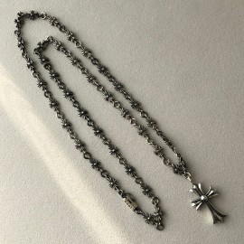 크로스링크 타이니 목걸이+크로스펜던트 925실버