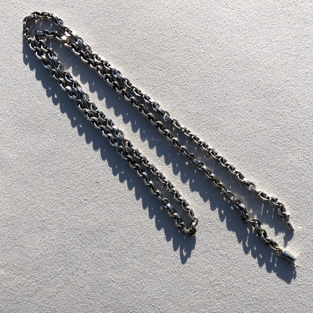 페이퍼체인 4mm 목걸이