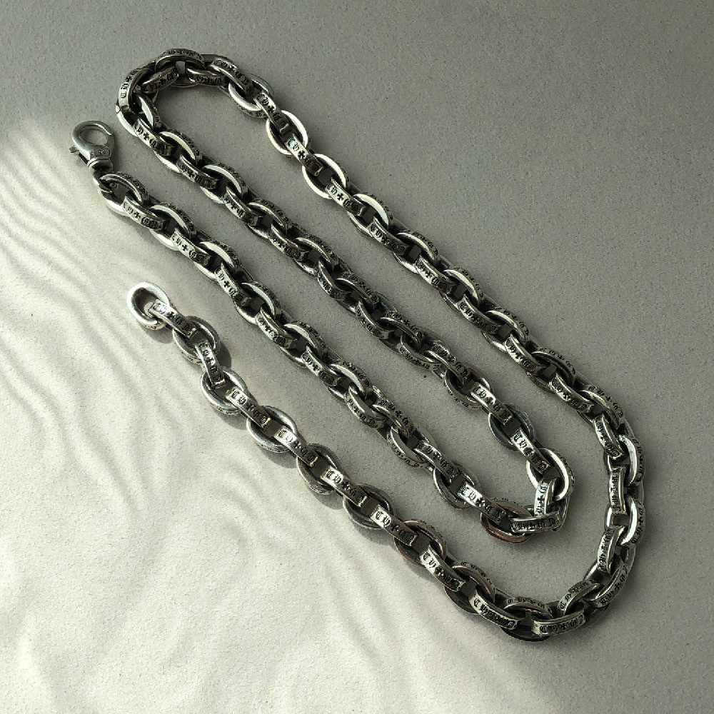 페이퍼 체인 목걸이 8mm