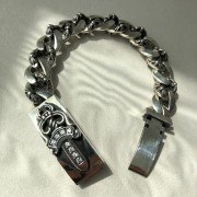 큐빅세팅대거 아이디박스 15mm 펜시체인팔찌