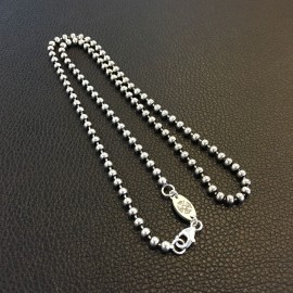 3mm 군번줄 집게형 목걸이