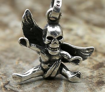 스컬큐피드 펜던트