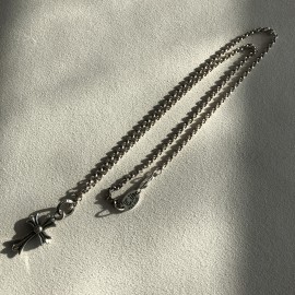 크로스 펜던트 3mm체인 세트