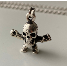 미니 스컬 펜던트