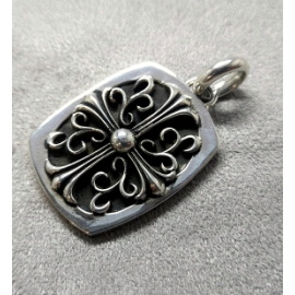 시그니처 플로랄 사각 펜던트