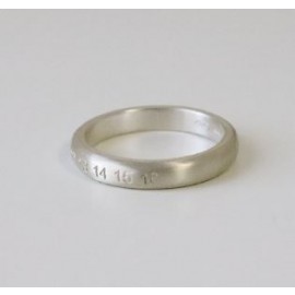 MM 숫자각인 무광 4mm 엥게이지링