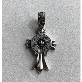 크로스 말발굽 포인트 펜던트