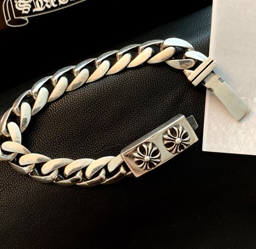 베이비 더블크로스 id박스 10mm 체인 팔찌